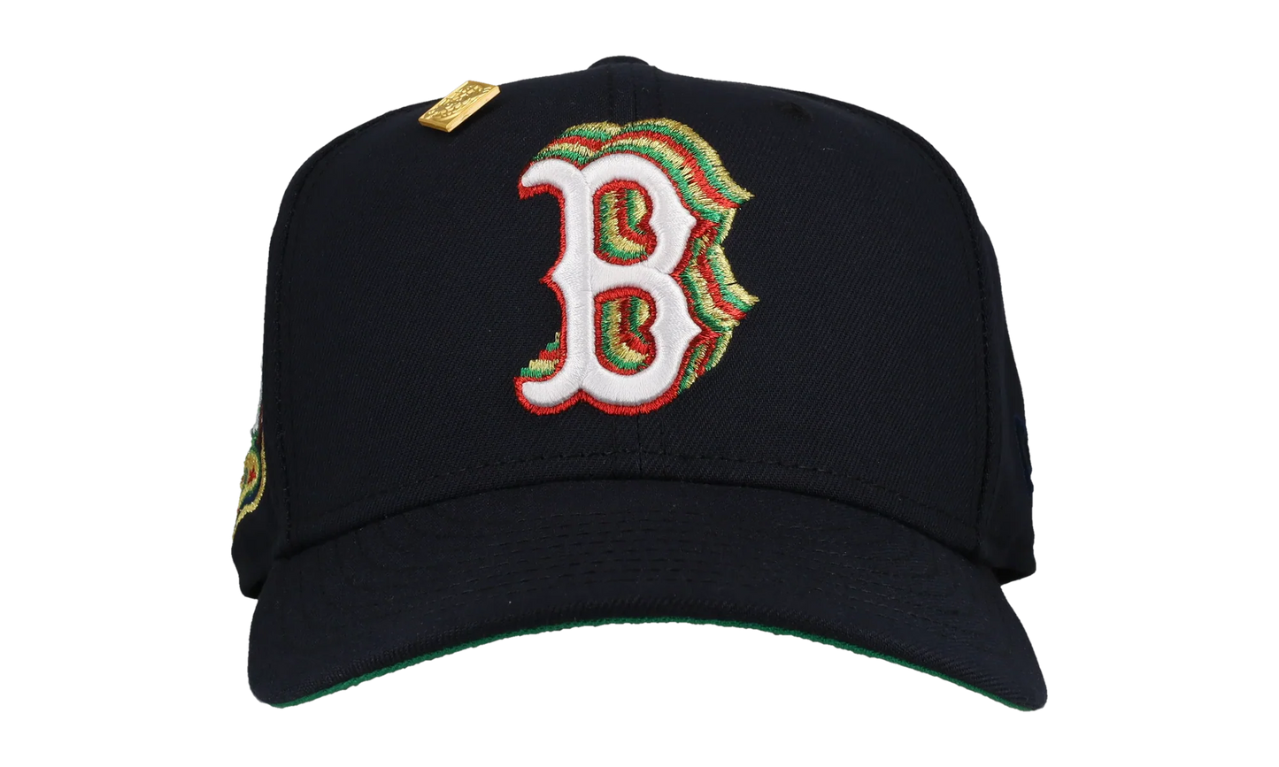 59FIFTY Boston Red Sox Trippy 1999 ASG Fitted Hat "Navy Metallic" 123451298705