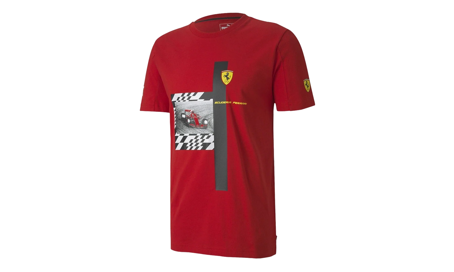 Scuderia Ferrari Q2 Tee "Rosso Corsa" 596156 01
