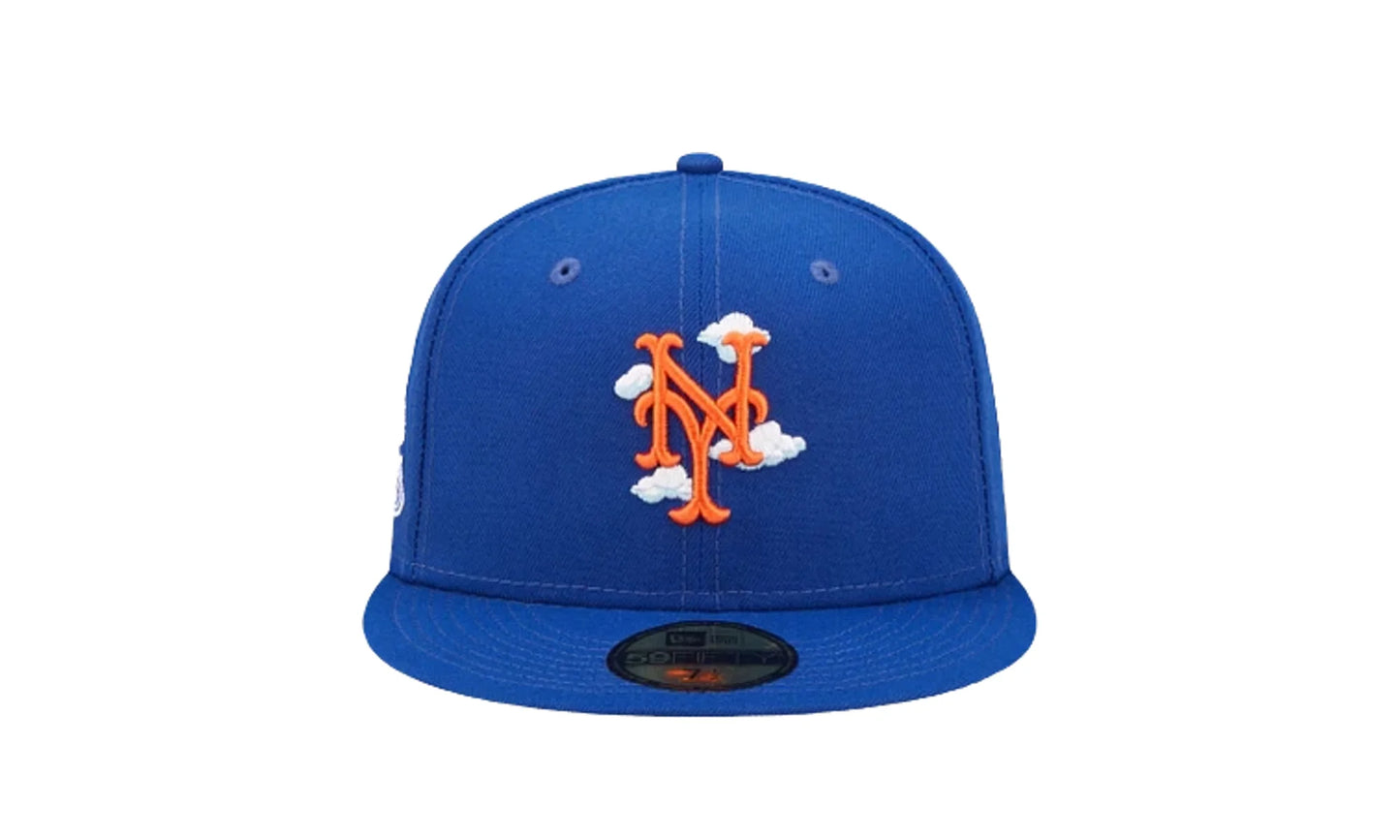 59Fifty MLB New York Mets Comic Cloud Fitted Hat "Blue" 60243852