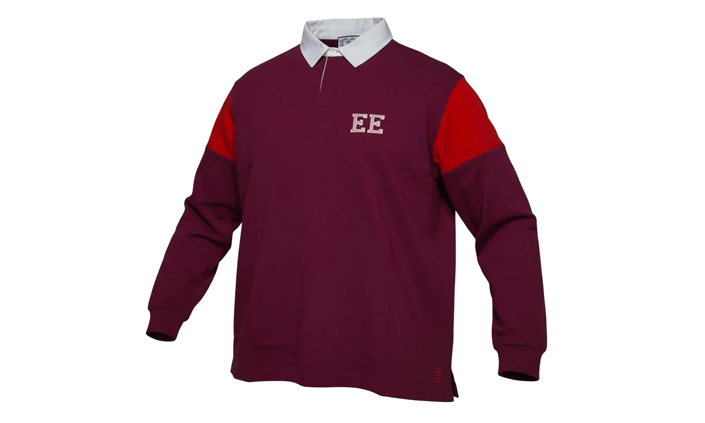 EE RUGBY CORE POLO "Red/ White" EE740
