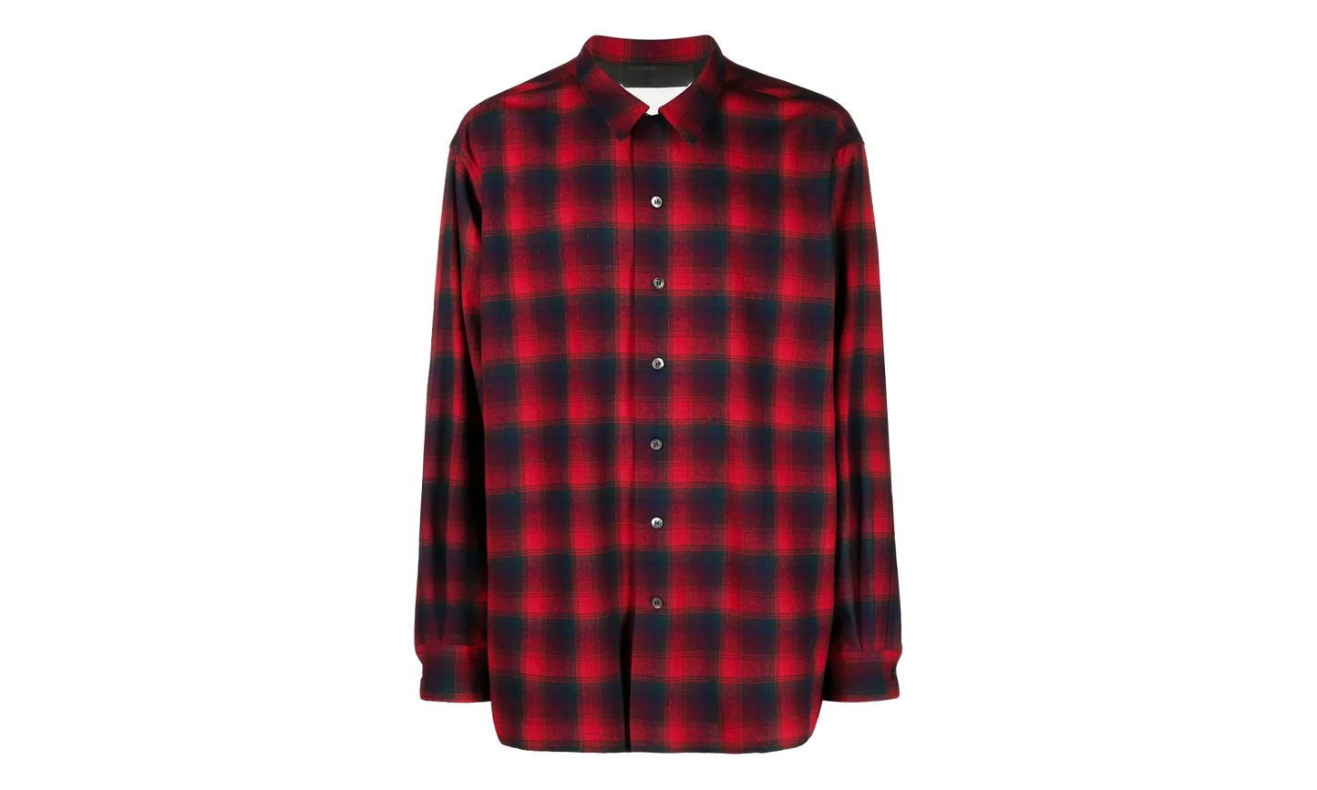 Pendleton Camp Collar Overshirt "Black / Red" S67DT0010S78037001F