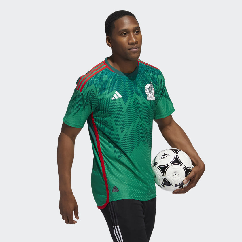Men's adidas Mexico 22 Home Authentic Jersey