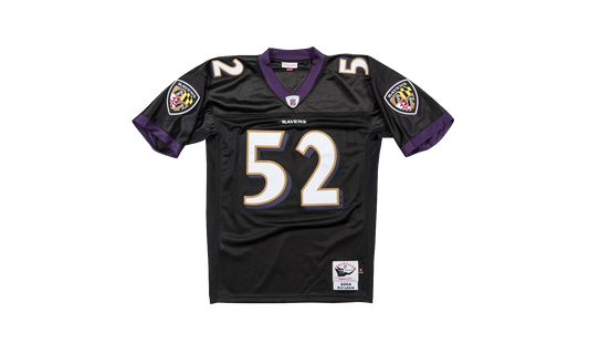 NFL Ray Lewis Authentic Alternate Jersey "2004 Baltimore Ravens - Black" AJY6CP18017 BRABLCK04RLE
