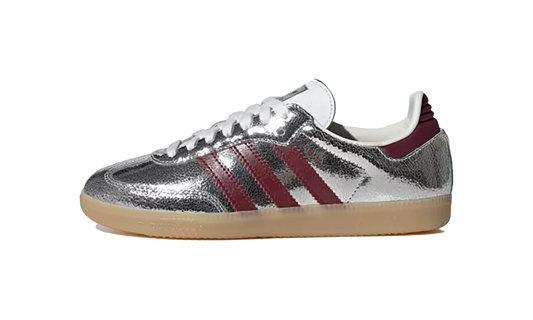 Adidas Samba OG WMNS "Silver Metallic - Shadow Red" KI9386