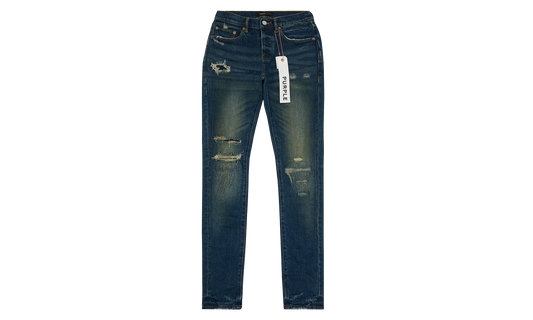 Light Destroy Indigo Denim "Blue" P001 LDDI324