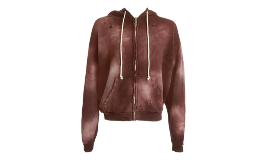 Tribal Zip-Up Hoodie "Brown" HSR128