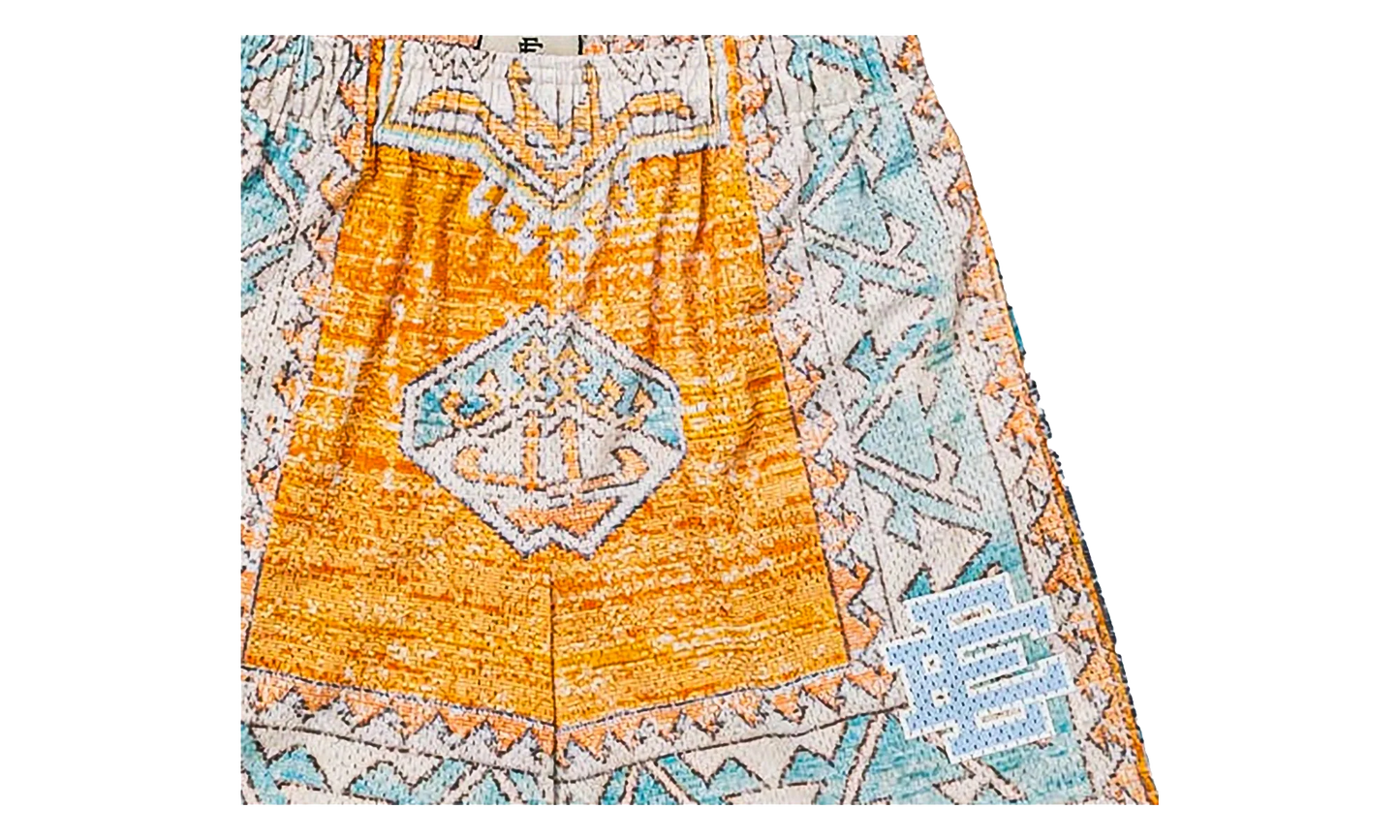 EE BASIC SHORT "FW22 - Rug Print" EE574