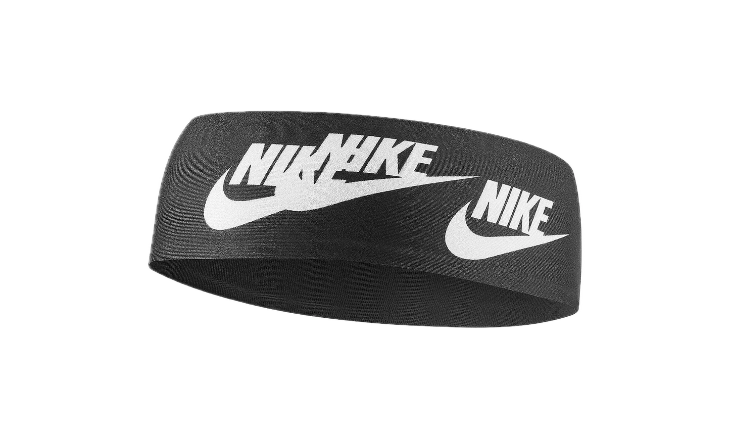 WORLD TOUR FURY HEADBAND PRINTED "Black / White" N.100.3276.010