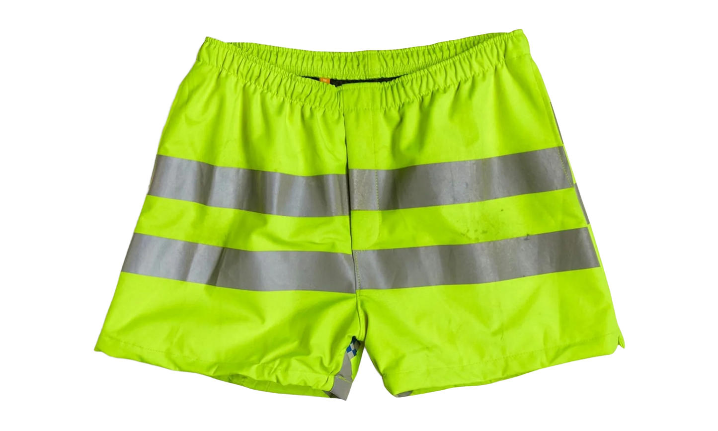 Toxic Zuma Shorts "Reflective Neon Yellow" GDTZSNY