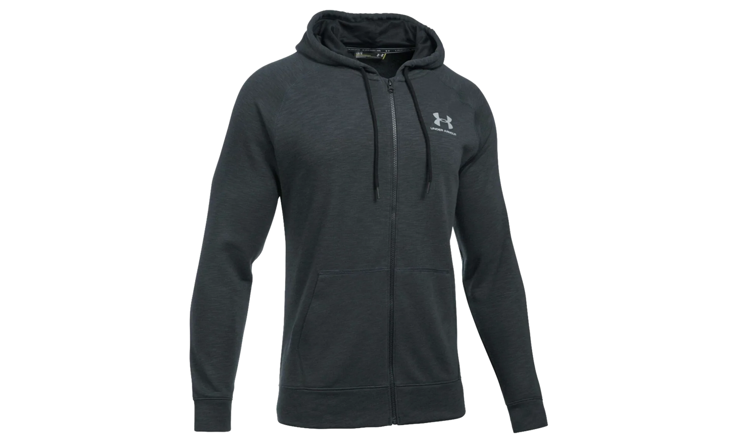 Sportstyle Fullzip Tri Hoodie "Black / Steel / White" 1290255 001
