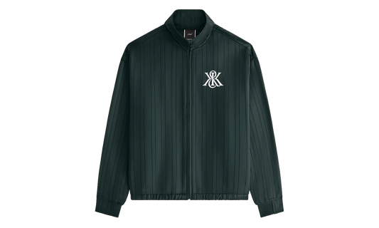 Wrenley Satin Crest Track Jacket "Green" KITH45