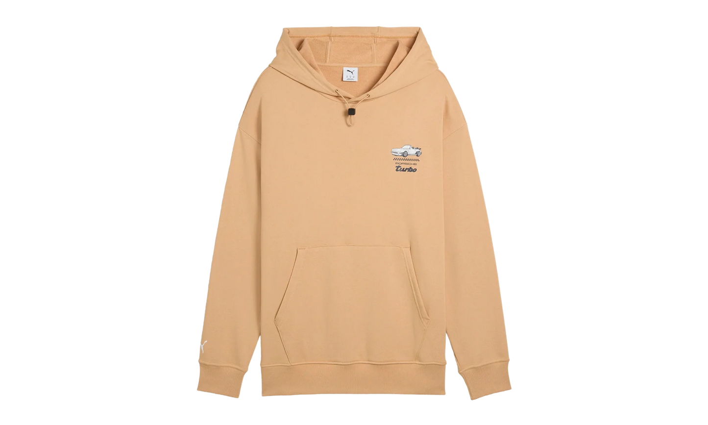 Porsche Legacy GRAPHIC HOODIE "Brown" 630276 10