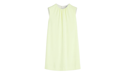 GATHERED NECK MINI DRESS "CITRON" RW DR0025 5606 P23_87