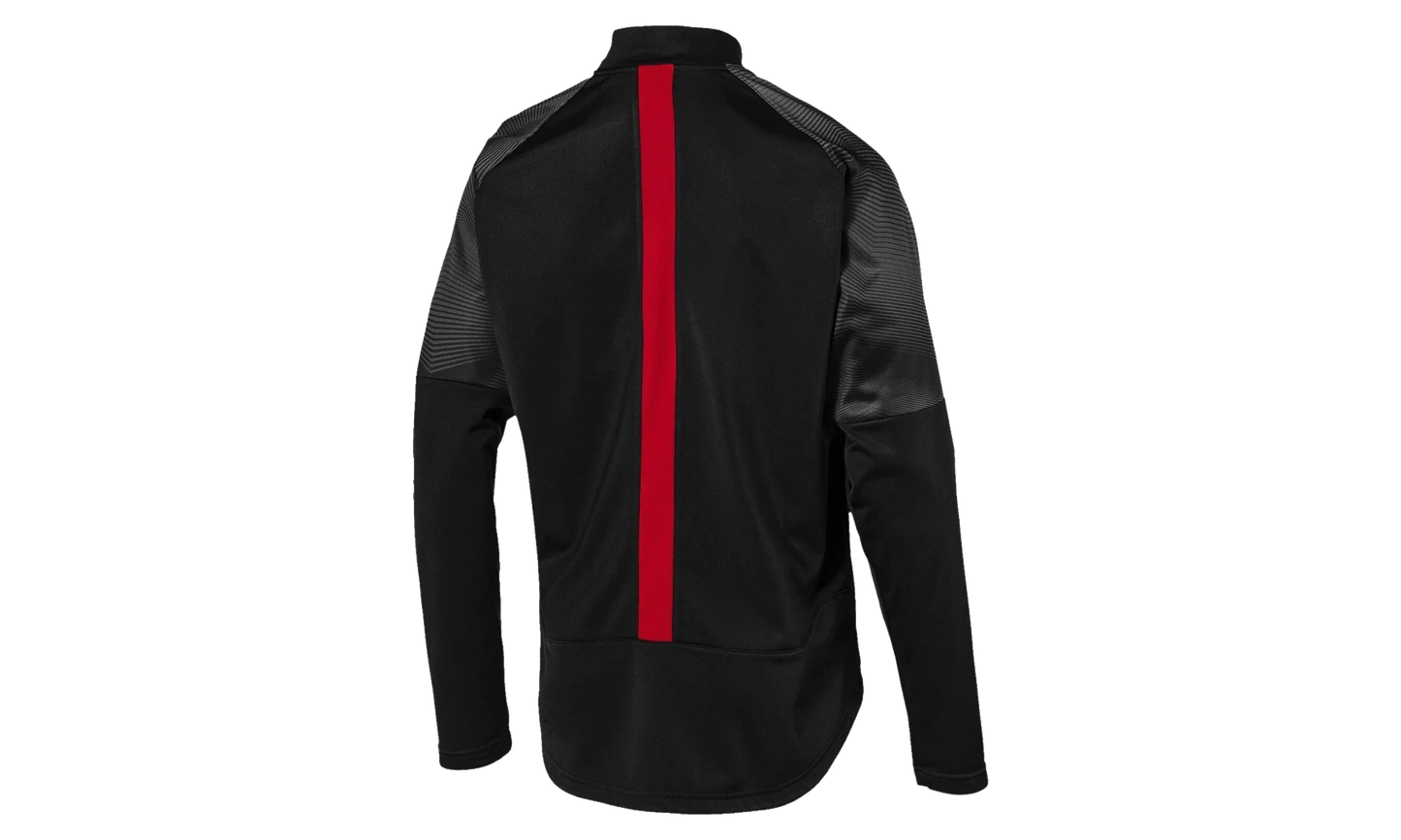 AC Milan Stadium Poly Jacket "Puma Black / Tango Red" 754864 01