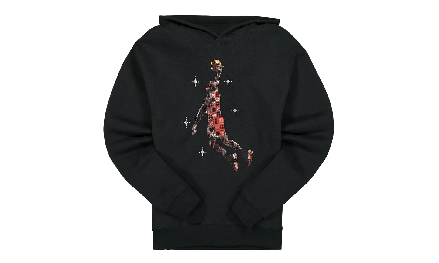 Air Jordan Essential Graphic Fleece Hoodie "Black" DC9713 010