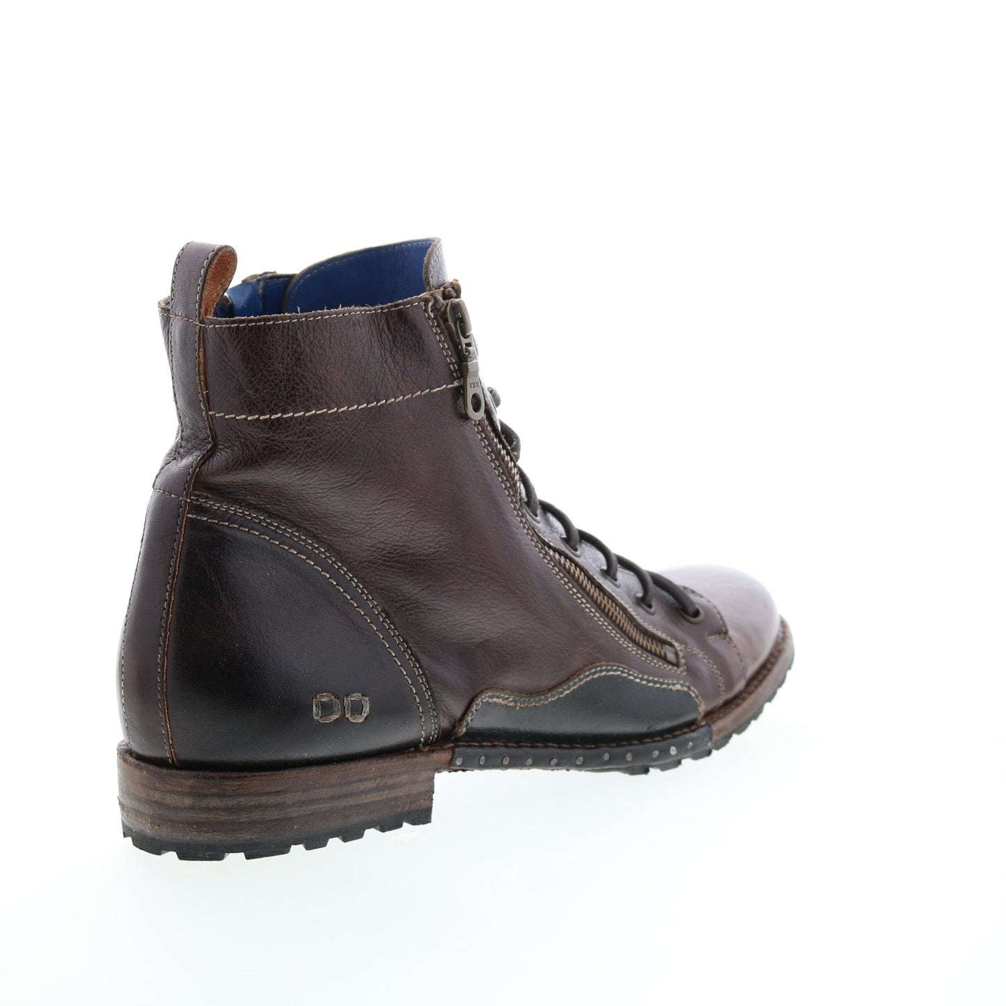 Bed Stu Old Bowen F479014 Mens Brown Leather Lace Up Casual Dress Boots