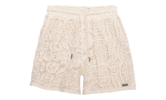 Mind Maze Crochet Shorts "Natural" HTG260127 NAT
