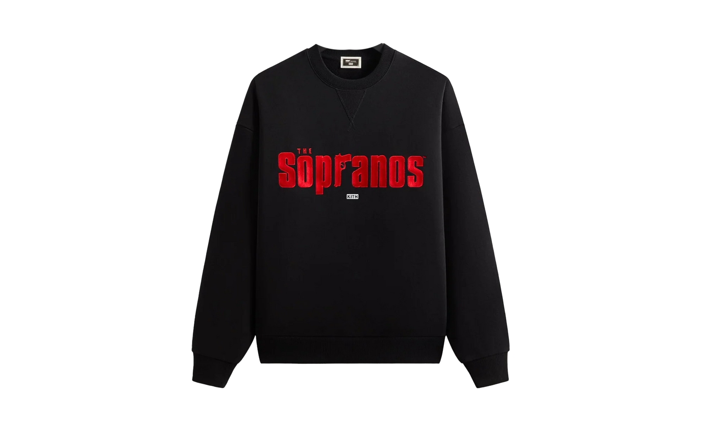 The Sopranos Main Logo Nelson Crewneck "Black" khm034655 001