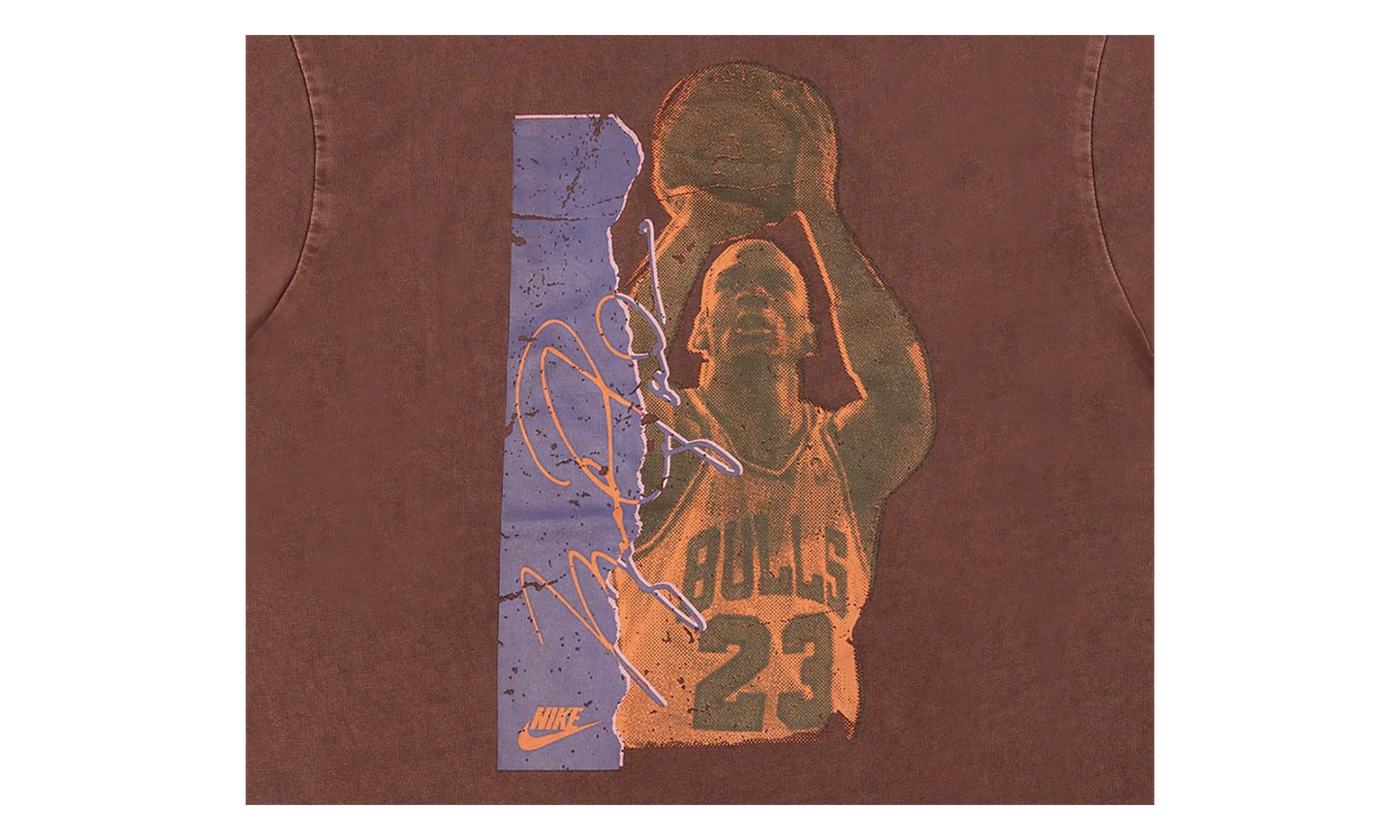 Air Jordan Flight Heritage 85 Graphics T-Shirt "Maroon" DA9891 231