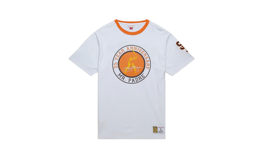 MLB Legends Ringer Tony Gwynn Short Sleeve T-Shirt "San Diego Padres - Brown" FC8197 SDPWHIT