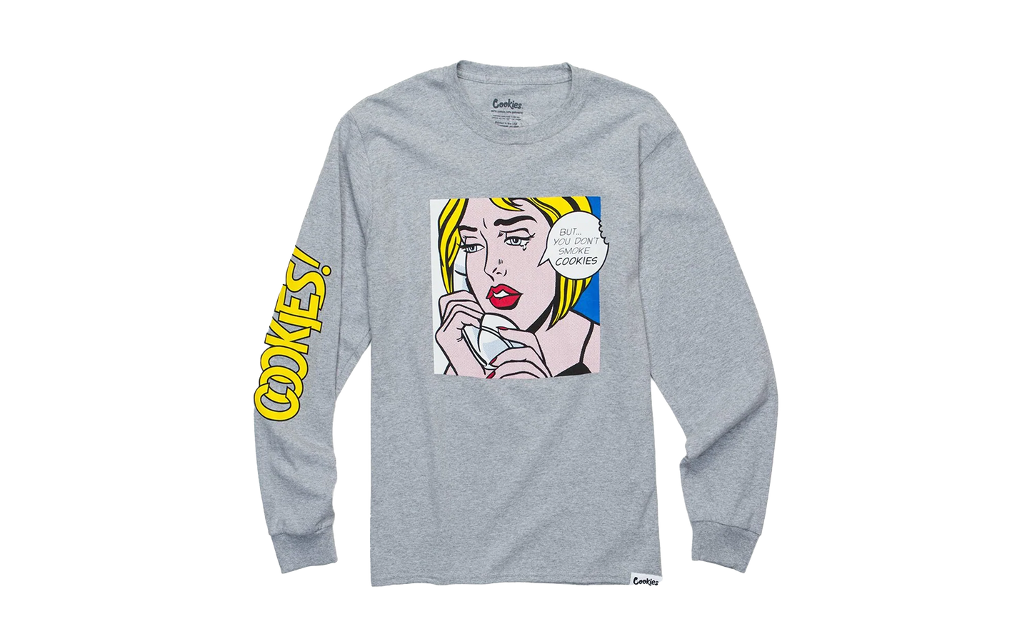 Star-Crossed Long Sleeve Tee Shirt "Grey" 1546T4367 HGY