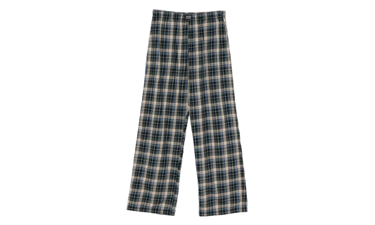 Plaid Lounge Pants "Blue" ERL11P013