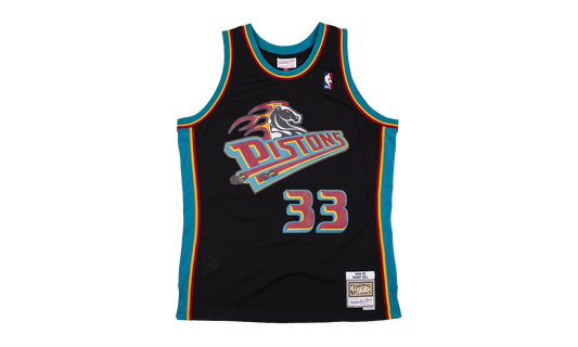 NBA Grant Hill Reload Swingman Jersey "1998 Detroit Pistons - Black" SMJYCP19295 DPIBLCK98GHI