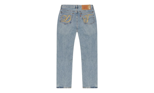DT Metallic Gold Script 501 "Light Wash" DT397