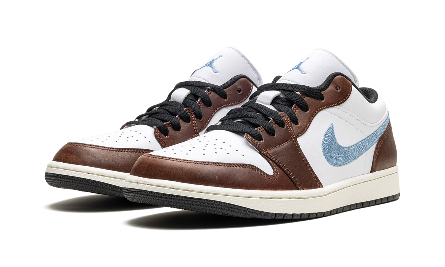 1 Low SE "Embroidered Swoosh - Mocha" FQ7832 142