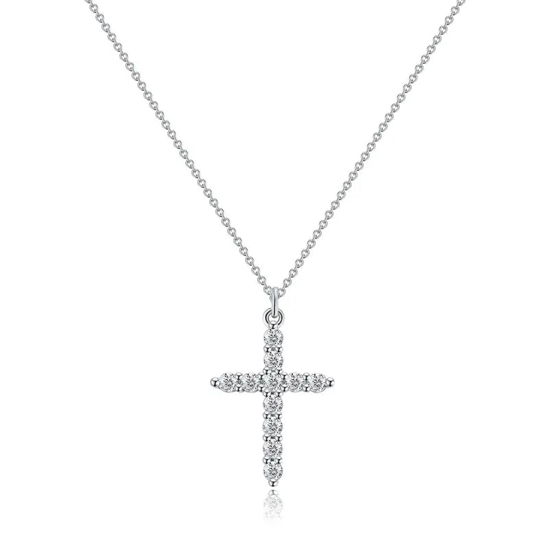 Easter Cross Necklace for Women Men