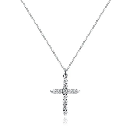 Easter Cross Necklace for Women Men
