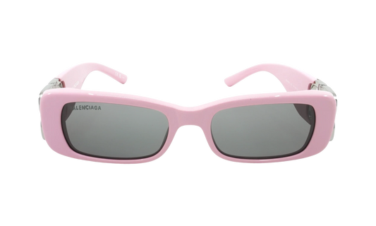 Rectangular Frame Sunglasses WMNS "Pink / Silver" BB0096S 012