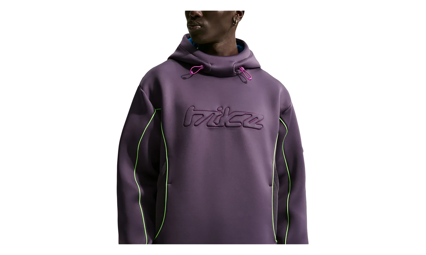 Project F.R.O.G. Bubble Mesh Pullover Hoodie "Dark Raisin" IF1296 573