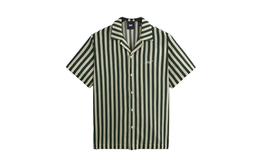 Striped Thompson Camp Collar Shirt "Agate" KITH18