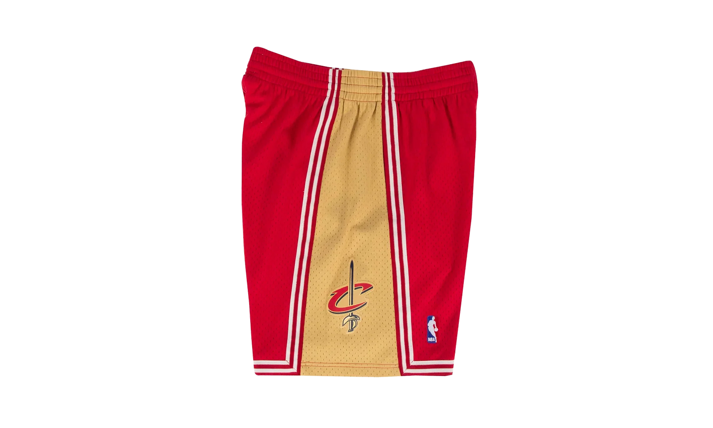 NBA Swingman Road Shorts "2003-04 Cleveland Cavaliers - Dark Red" SMSHGS18226 CCADKRD03