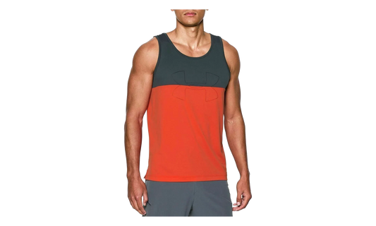 Fractal Tank Top "Dark Orange / Stealth Gray" 1290524 860