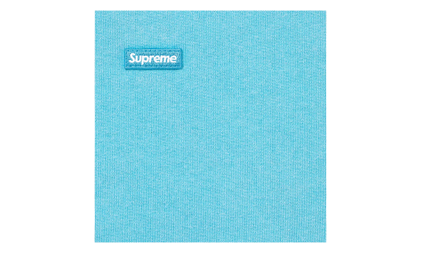 Small Box Zip Up Hooded Sweatshirt "SS26 - Light Blue" SU27350