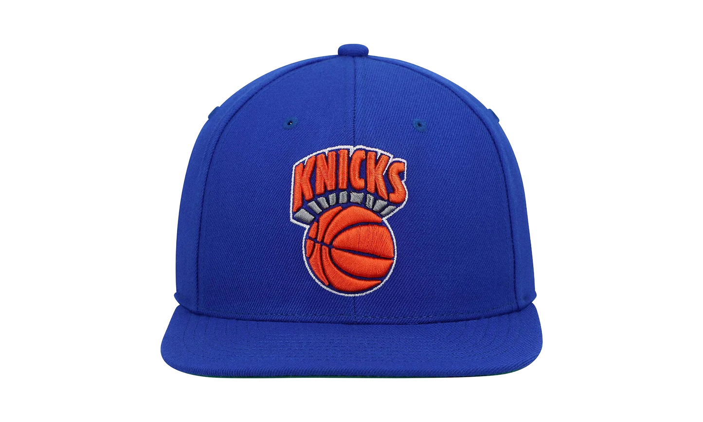 NBA Hardwood Classics Team Ground 2.0 Snapback Cap "New York Knicks - Royal" HHSS3258 NYKYYPPPROYA