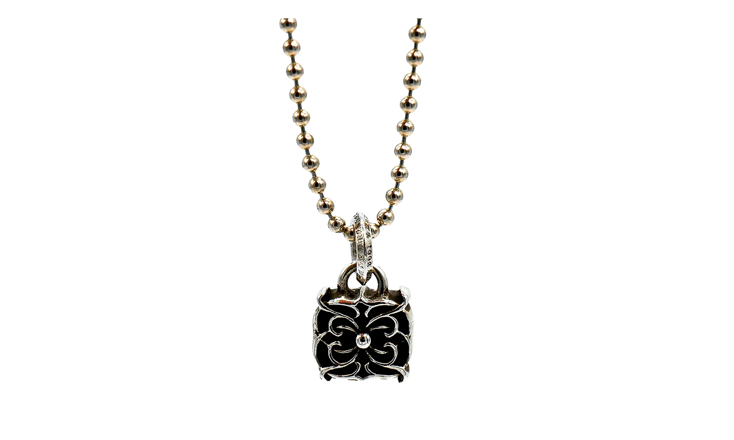 Butterfly Pendant and Ball Chain "Silver" CHRM0734