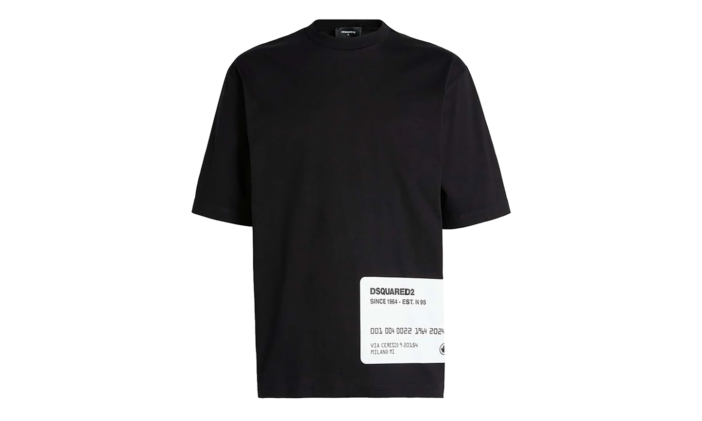 Loose Fit T-Shirt "Black" S74GD1237S23009900