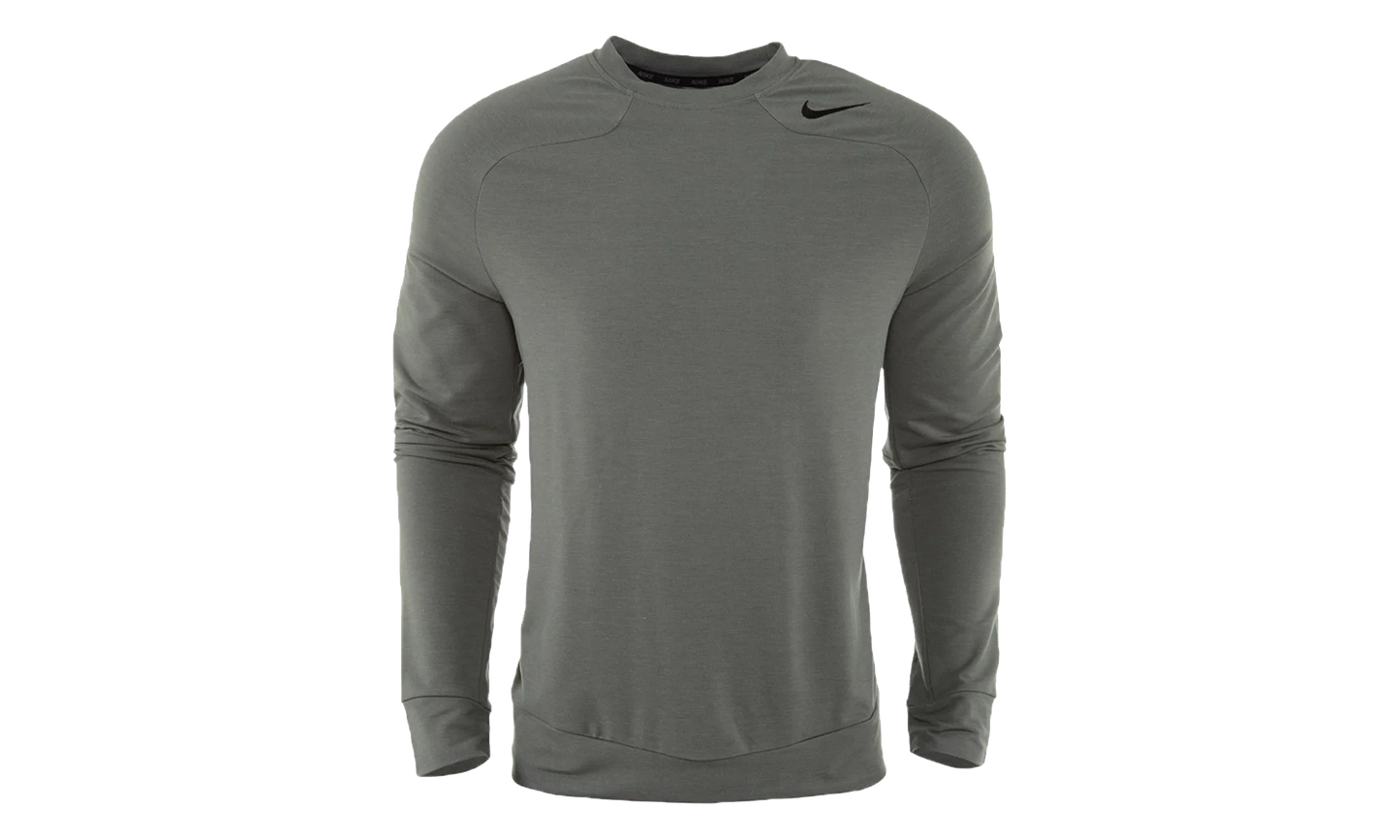Dri-fit Touch Fleece Long Sleeve T-Shirt "Tumbled Grey / Black" 645072 054