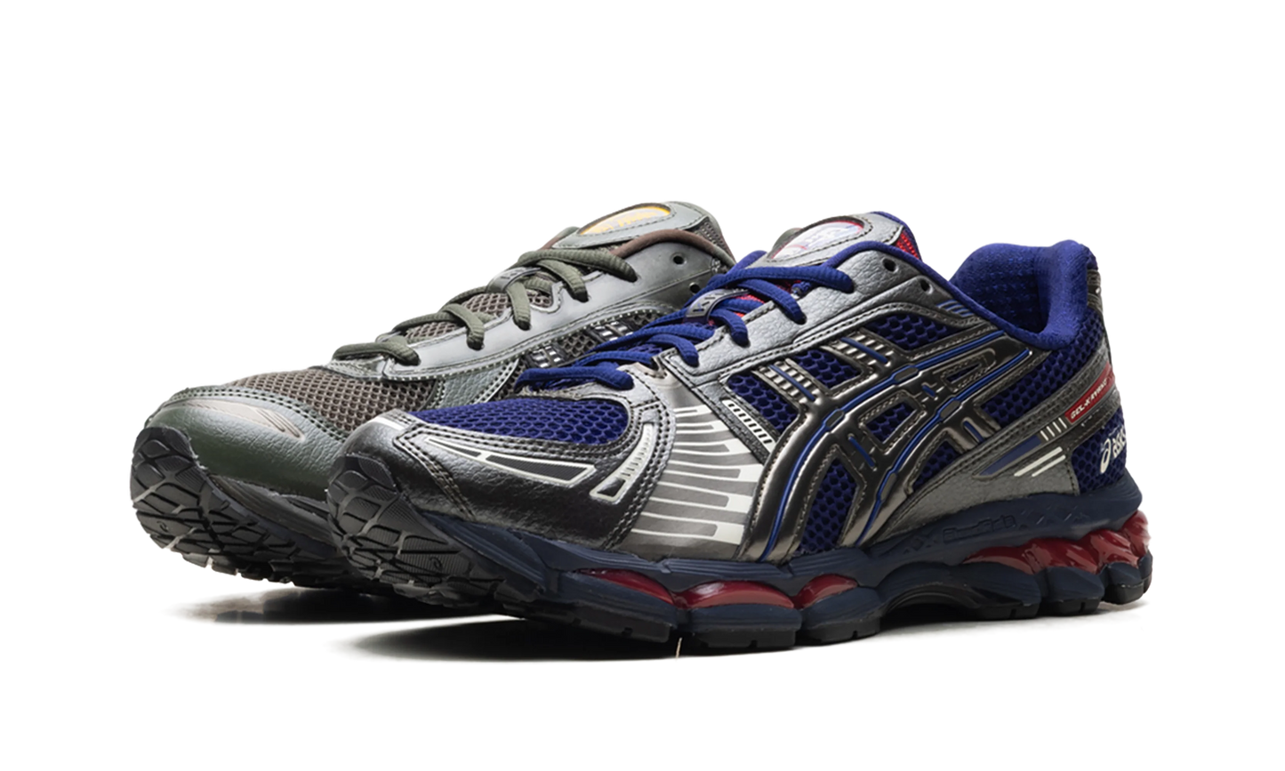 Gel-Kayano 12.1 (Comic not Included) "Kith Marvel vs. Capcom Captain America vs. Guile Opened Box" ai mvc011298 NC