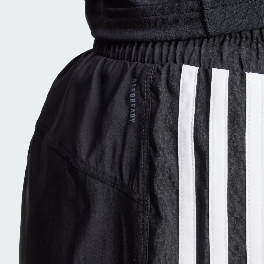 Women's adidas Pacer Training 3-Stripes Woven High-Rise Shorts