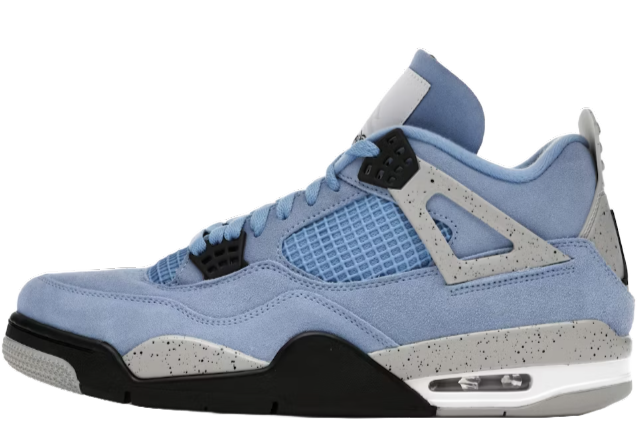 4 Retro University Blue