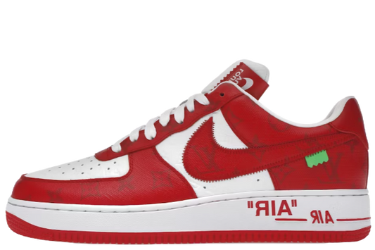 Force 1 Low By Virgil Abloh White Red