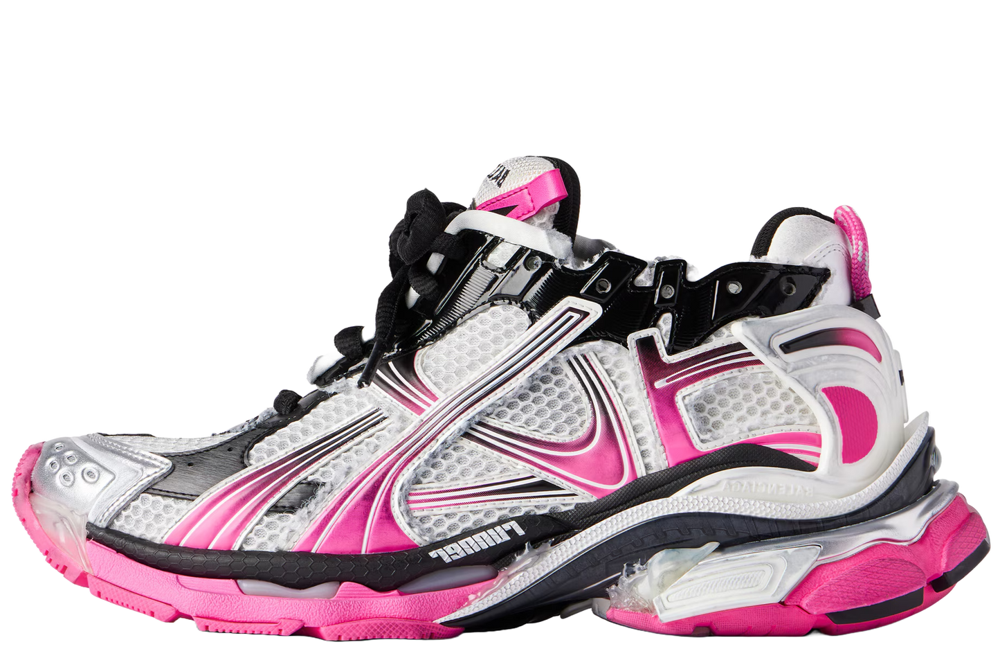 Runner White Pink Black (Women's)