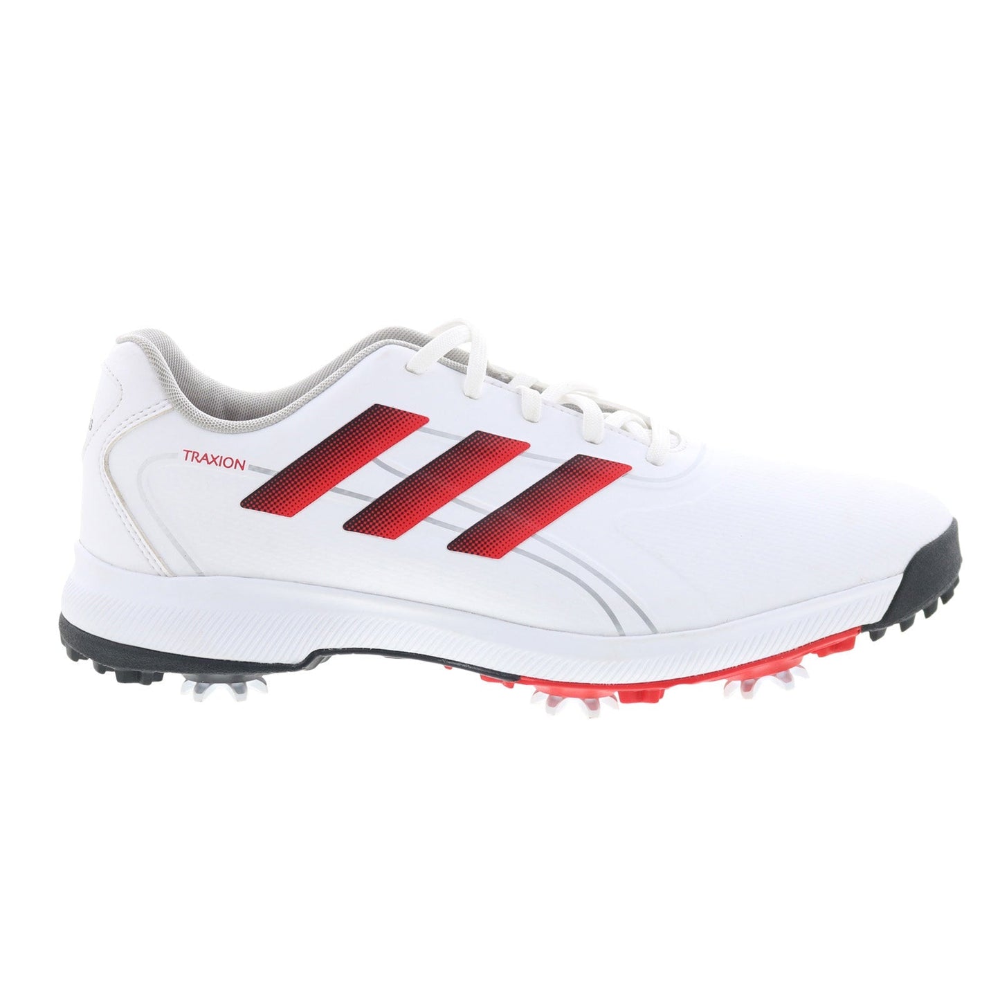Traxion Lite Max GV9674 Mens White Synthetic Athletic Golf Shoes