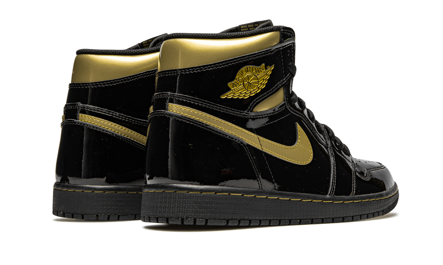 1 Retro High OG "Black Metallic Gold" 555088 032