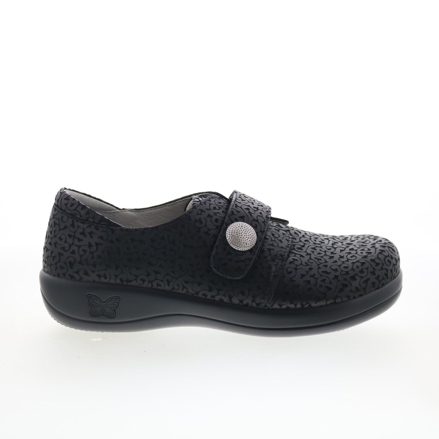 Alegria Joleen JOL-8145 Womens Black Leather Loafer Flats Shoes
