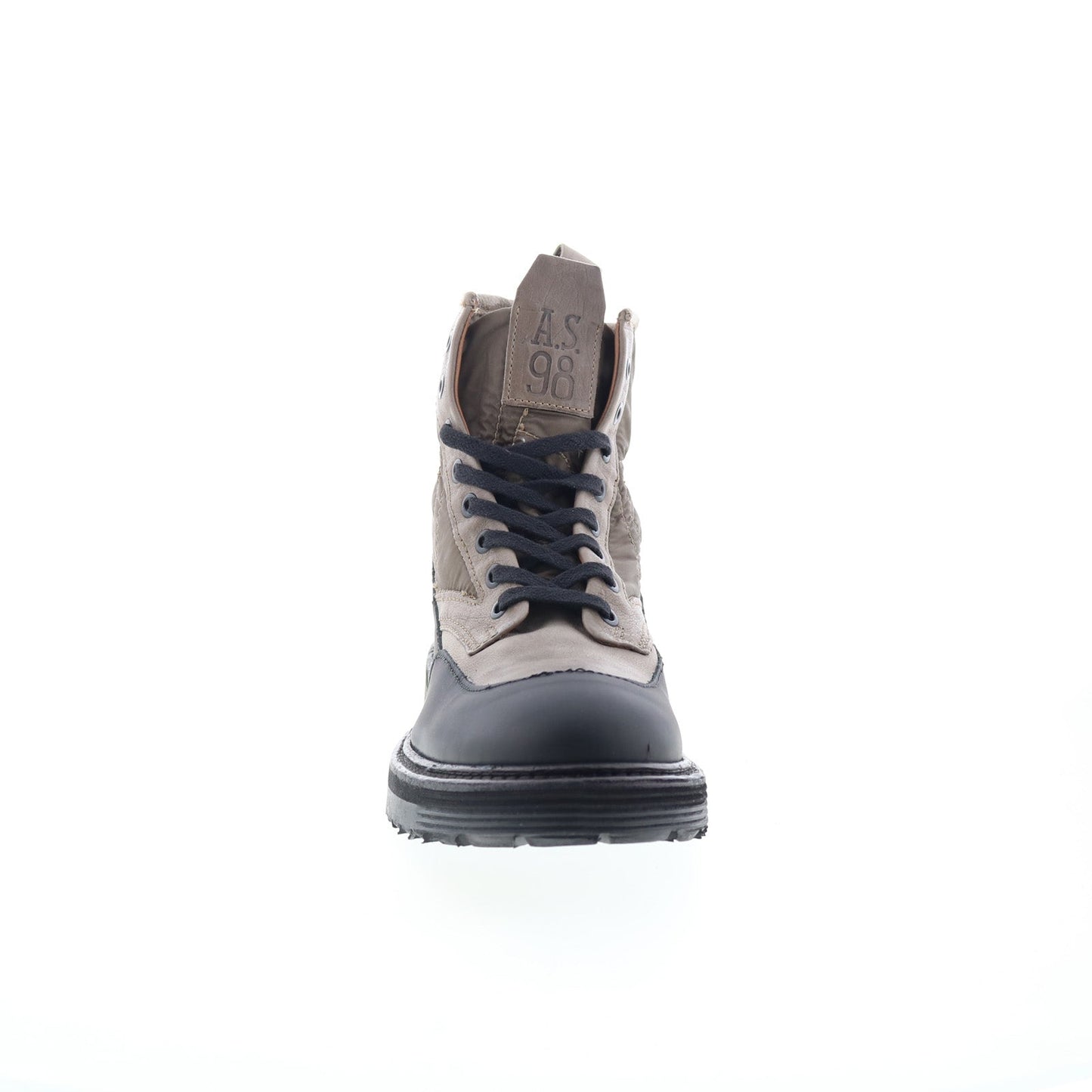 Rupert Mens Gray Synthetic Lace Up Casual Dress Boots